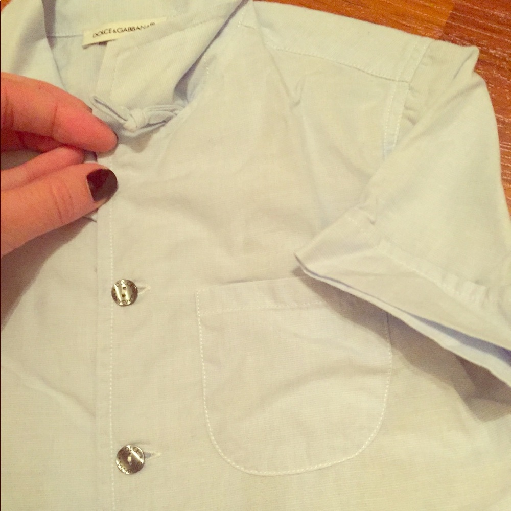 Authentic Dolce & Gabbana kid button down